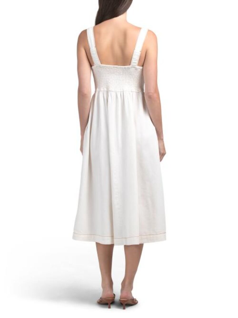 LONE STAR Corset Detail Denim Midi Dress - Picture 2 of 5